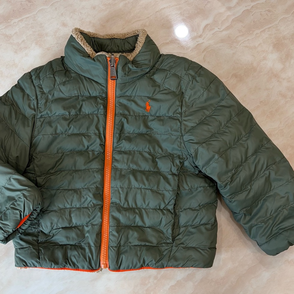 Polo by Ralph Lauren Toddler Boy Reversible Coat 3T